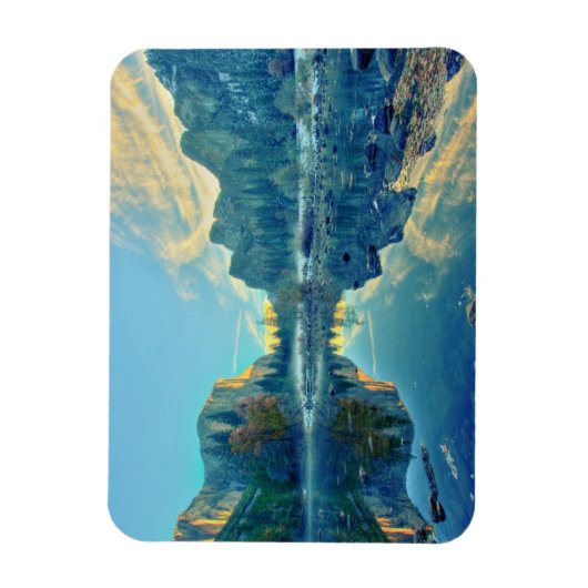 Bezinning El Capitan en drie broers Magneet (Verticaal)