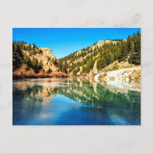 Bezinning in Eelfmile Canyon Briefkaart (Voorkant)