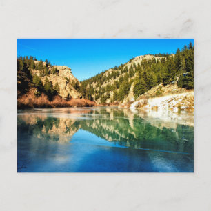 Bezinning in Eelfmile Canyon Briefkaart