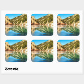 Bezinning in Eelfmile Canyon Vierkante Sticker (Vel)