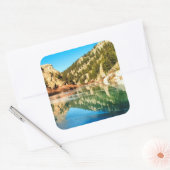Bezinning in Eelfmile Canyon Vierkante Sticker (Envelop)