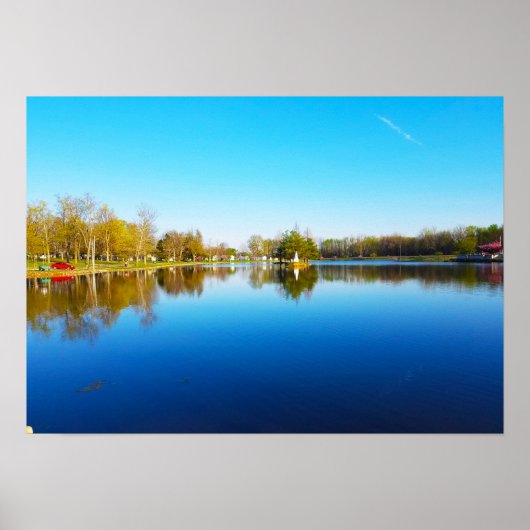 Bezinning oosterzijMeer Poster (Voorkant)