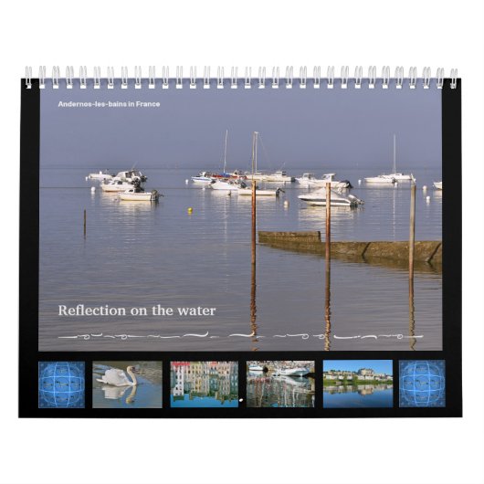 Bezinning op het water 12-maandenkalender kalender (Hoes)