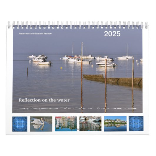 Bezinning op het water 12-maandenkalender kalender (Hoes)