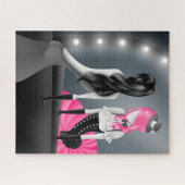 Bezinning roze haar Jigzaag Puzzle Legpuzzel (Horizontaal)