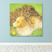 BEZIT CANVAS AFDRUK (Insitu (Houten vloer))