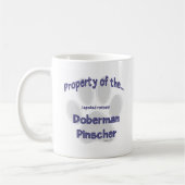 Bezit Doberman Pinscher Koffiemok (Links)