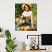 Bezit een stukje romantische Italiaanse kunst Poster (Thuiskantoor)