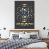 Bezit het Moment Canvas Afdruk (Insitu (Slaapkamer))