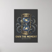 Bezit het Moment Canvas Afdruk (Voorkant)