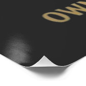 Bezit het Moment Perfect Poster (Hoek)