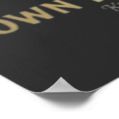 Bezit Het Moment Poster (Hoek)