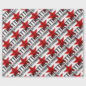 Bezit is Theft - Anarchistische communistische com Cadeaupapier (Vlak)