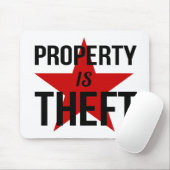 Bezit is Theft - Anarchistische communistische com Muismat (Met muis)