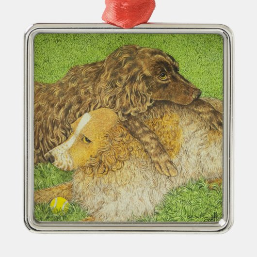 BEZIT METALEN ORNAMENT (Voorkant)