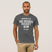 Bezit van 100 graden Hockey T-shirt (Voorkant volledig)