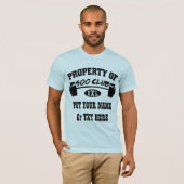 Bezit van 500 Club XXL Mans Bella Canvas T T-shirt (Voorkant volledig)