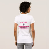Bezit van Bette Porter Lady Parts T-Shirt (Achterkant volledig)