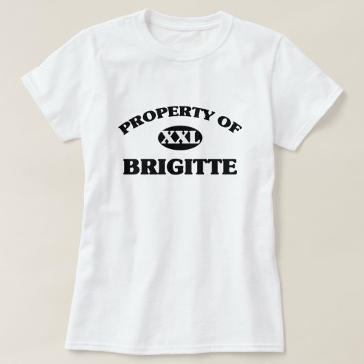 Bezit van BRIGITTE T-shirt (Design voorkant)