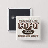 Bezit van CICU Nurse Button (Voorkant /achterkant)
