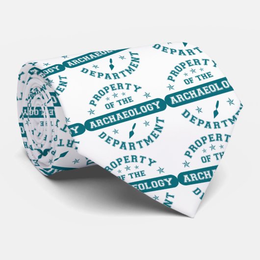 Bezit van de afdeling Archeologie Stropdas (Opgerold)