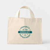Bezit van de afdeling Audiologie Mini Tote Bag (Voorkant)