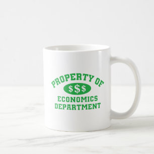 Bezit van de afdeling Economie Koffiemok
