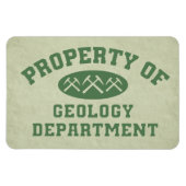 Bezit van de afdeling Geologie Magneet (Horizontaal)