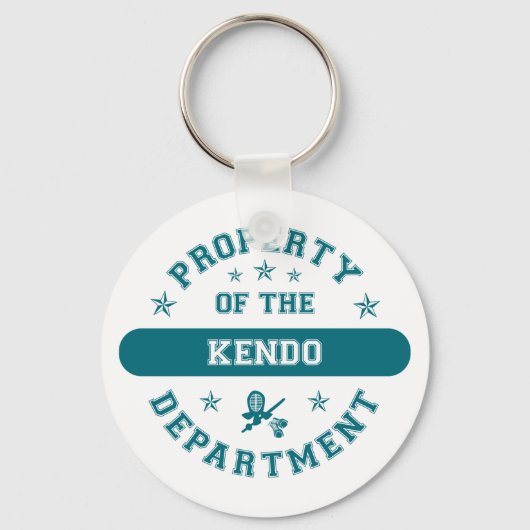 Bezit van de afdeling Kendo Sleutelhanger (Voorkant)