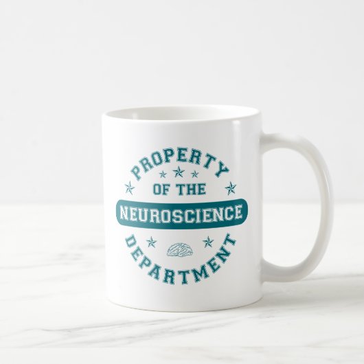 Bezit van de afdeling neurowetenschappen koffiemok (Rechts)