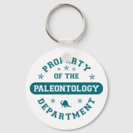 Bezit van de afdeling Paleontologie Sleutelhanger (Voorkant)