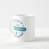 Bezit van de afdeling Software Engineering Koffiemok (Voorkant links)