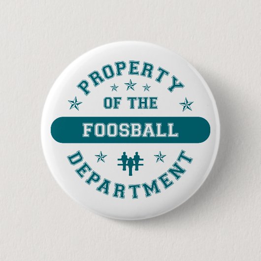 Bezit van de afdeling Voetbal Ronde Button 5,7 Cm (Voorkant)