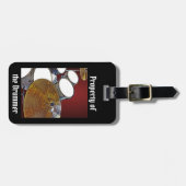 Bezit van de drummer Snare Drum Kit Drumming Bagagelabel (Voorkant horizontaal)