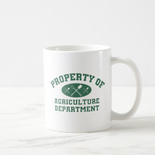 Bezit van de Mok van de afdeling Landbouw