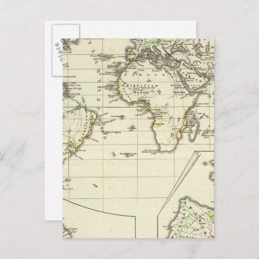 Bezit van de Spanjaarden Briefkaart (Voorkant / Achterkant)