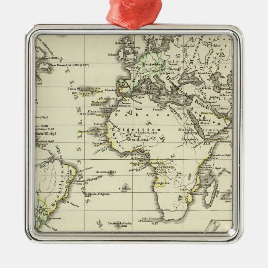 Bezit van de Spanjaarden Metalen Ornament (Voorkant)