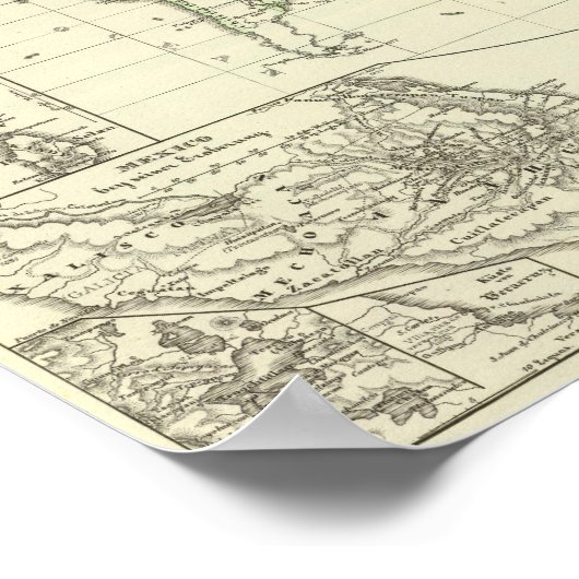 Bezit van de Spanjaarden Poster (Hoek)