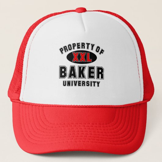 Bezit van de Universiteit van Baker Trucker Pet (Voorkant)