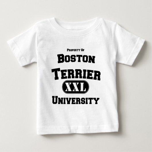 Bezit van de Universiteit van Boston Terrier (Voorkant)