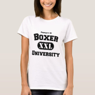 Bezit van de Universiteit van Boxer T-shirt