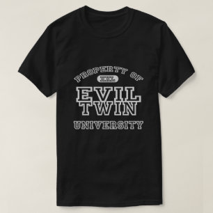 Bezit van de Universiteit van Evil Twin T-shirt