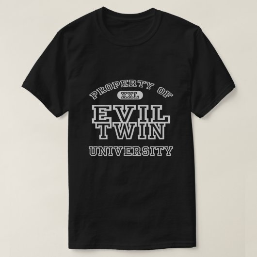 Bezit van de Universiteit van Evil Twin T-shirt (Design voorkant)