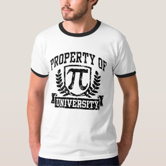 Bezit van de universiteit van Pi T-shirt (Voorkant)