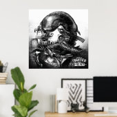 Bezit van de vechtpiloot poster (Thuiskantoor)