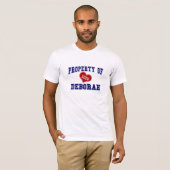 Bezit van Deborah T-shirt (Voorkant volledig)