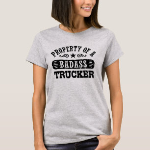 Bezit van een Badass Trucker T-shirt