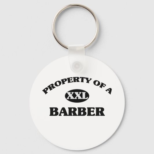 Bezit van een BARBER Sleutelhanger (Voorkant)