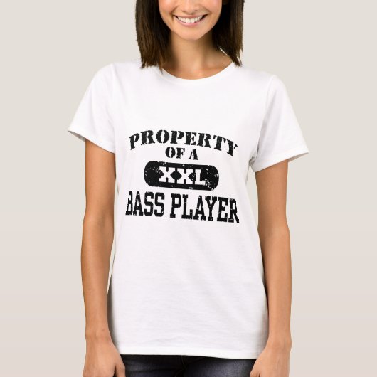Bezit van een Bass Player T-shirt (Voorkant)