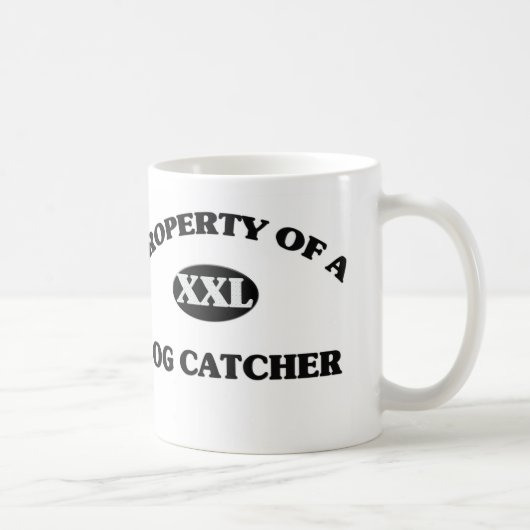 Bezit van een DOG CATCHER Koffiemok (Rechts)